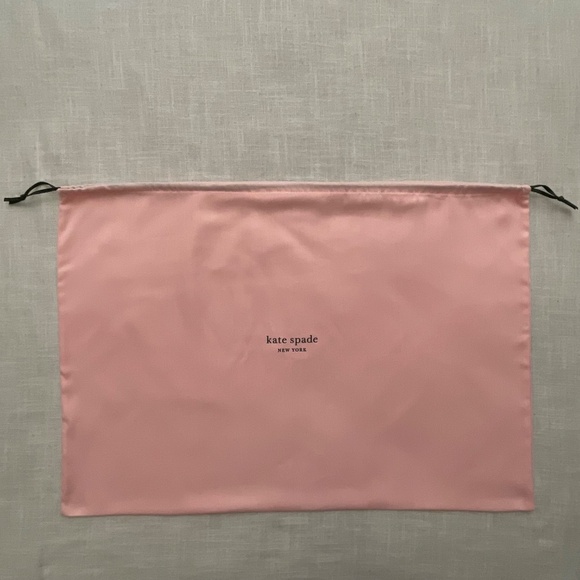 Kate Spade Pink Fabric Large Dust Bag 28”x19” NWOT - Picture 8 of 8